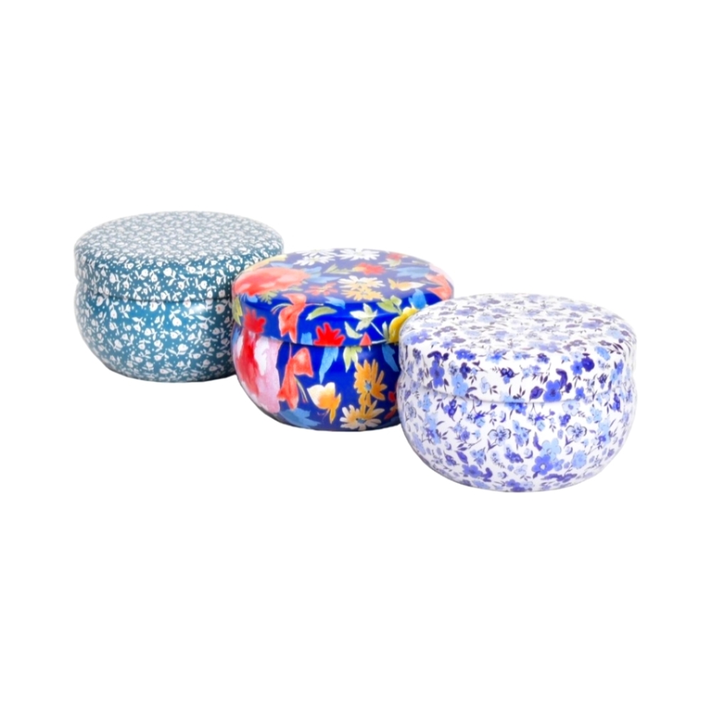 The Pioneer Woman 3-Piece Woodsy Collection Tin Candle Set